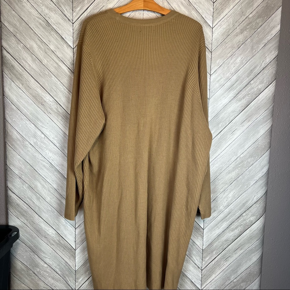 Venezia Camel Button-Up Cardigan - Picture 8 of 10